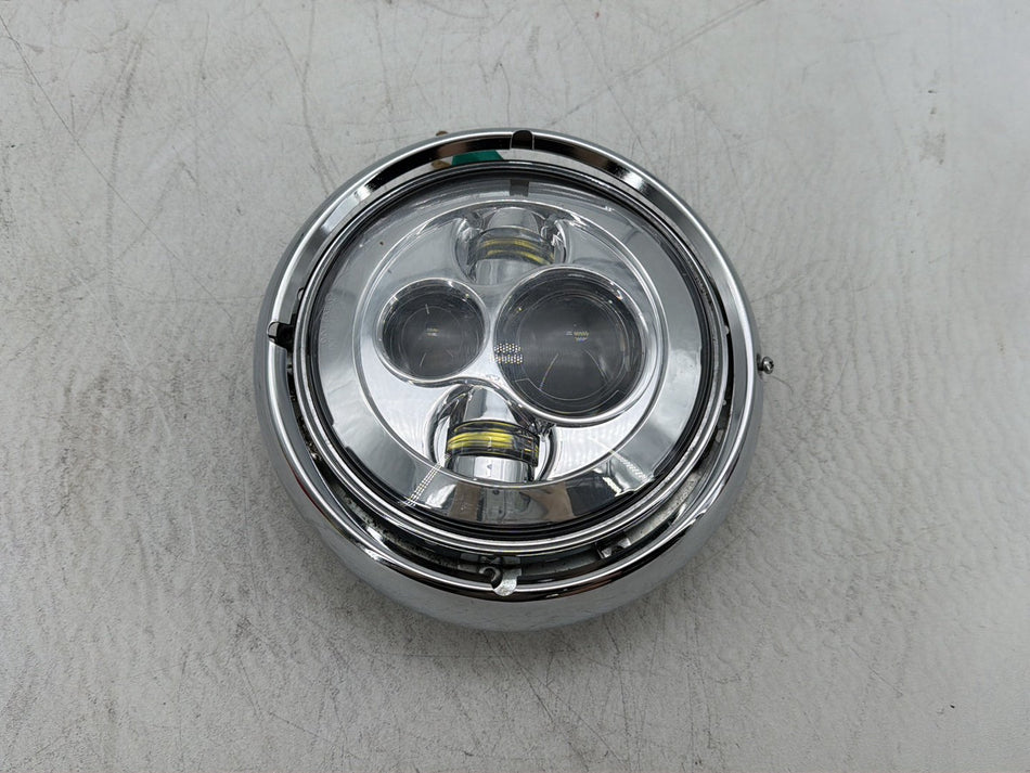 2009 Harley Electra Glide Touring Ultra Headlight Headlamp Head Lamp Light LED