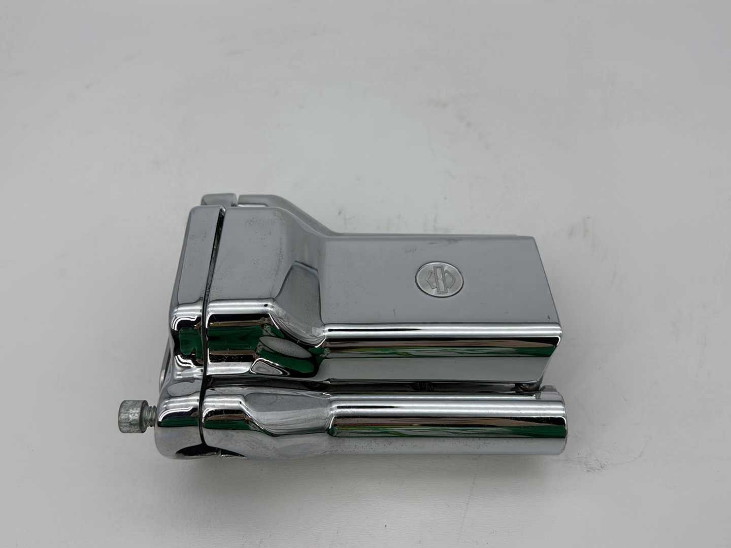 2003 Harley Sportster XL1200C 1200 Custom Anniversary OEM Front Handlebar Riser Top Clamp Chrome