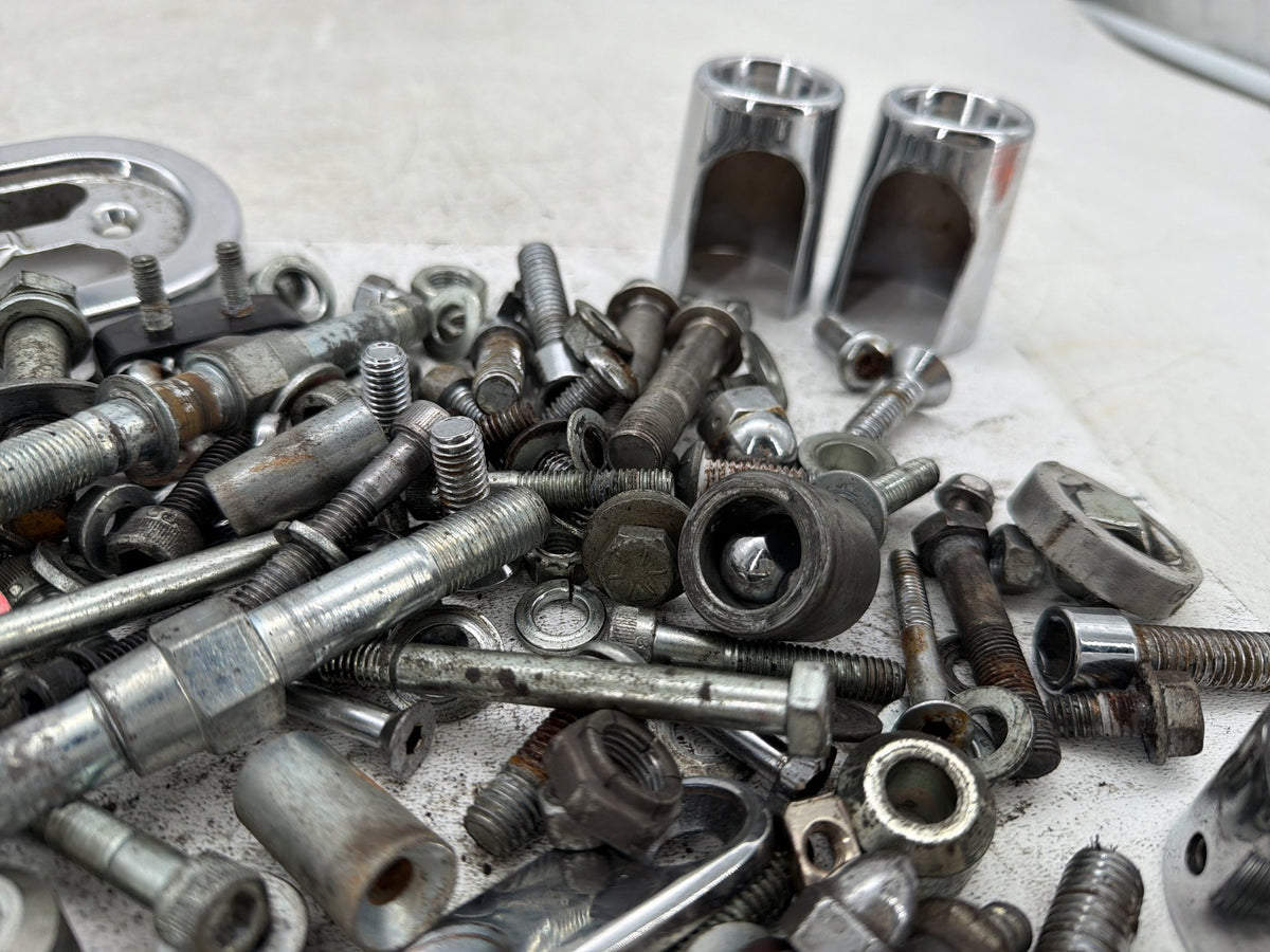 2002 Harley Dyna Wide Glide FXDWG OEM Hardware Bolts Nuts & Brackets