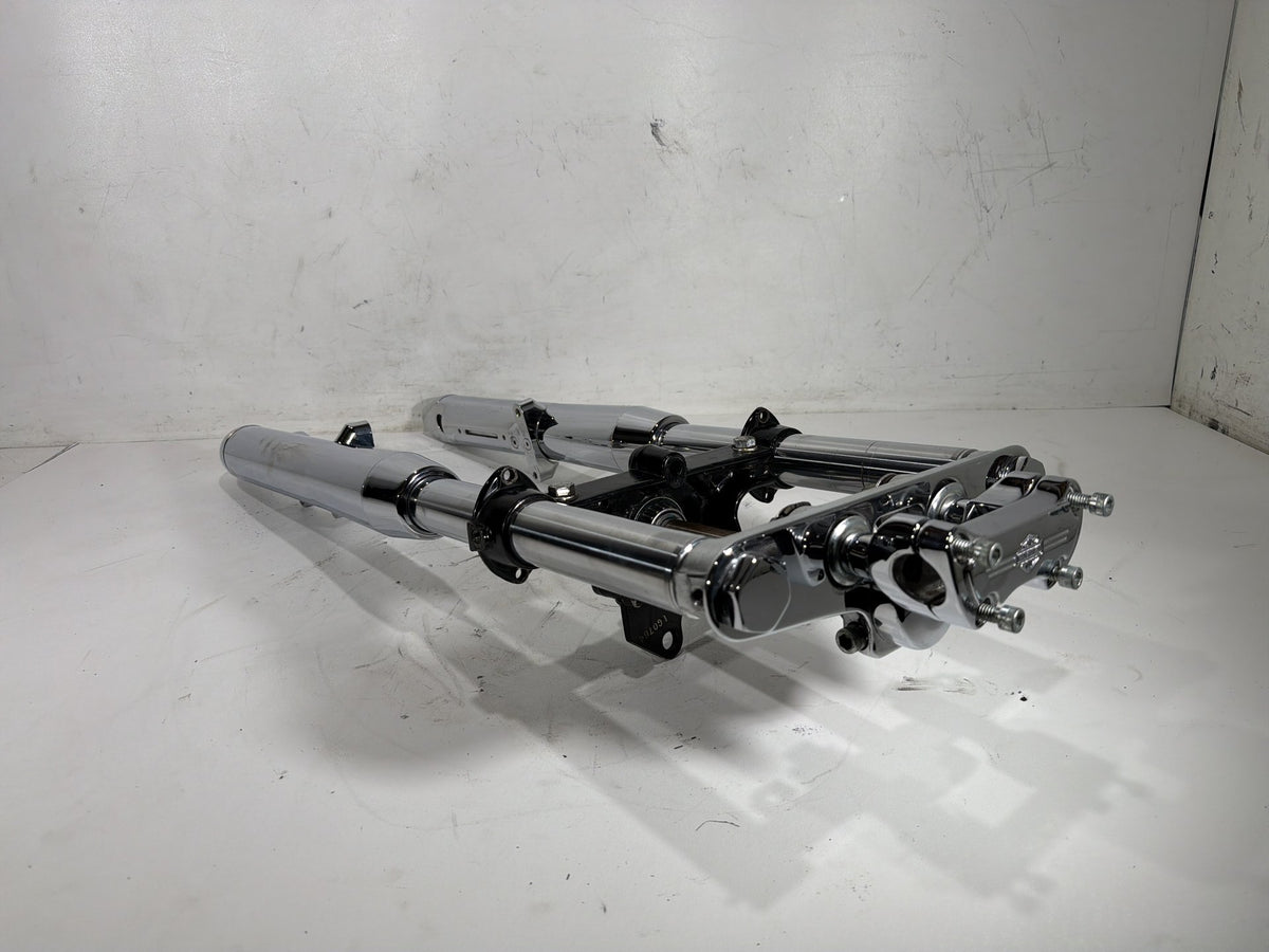 1997 Harley Heritage Softail OEM Front Triple Tree Set & LH RH Fork Legs Sliders