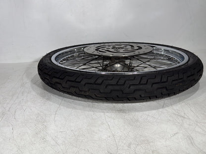 2005 Harley Sportster XL883C 883 Custom OEM Front Wheel Rim Tire Spoked