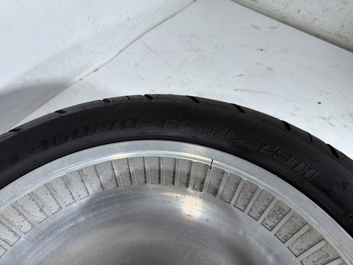 2006 Harley Softail Deuce FXSTDI OEM Rear Wheel Rim Tire 160/70-17 17"