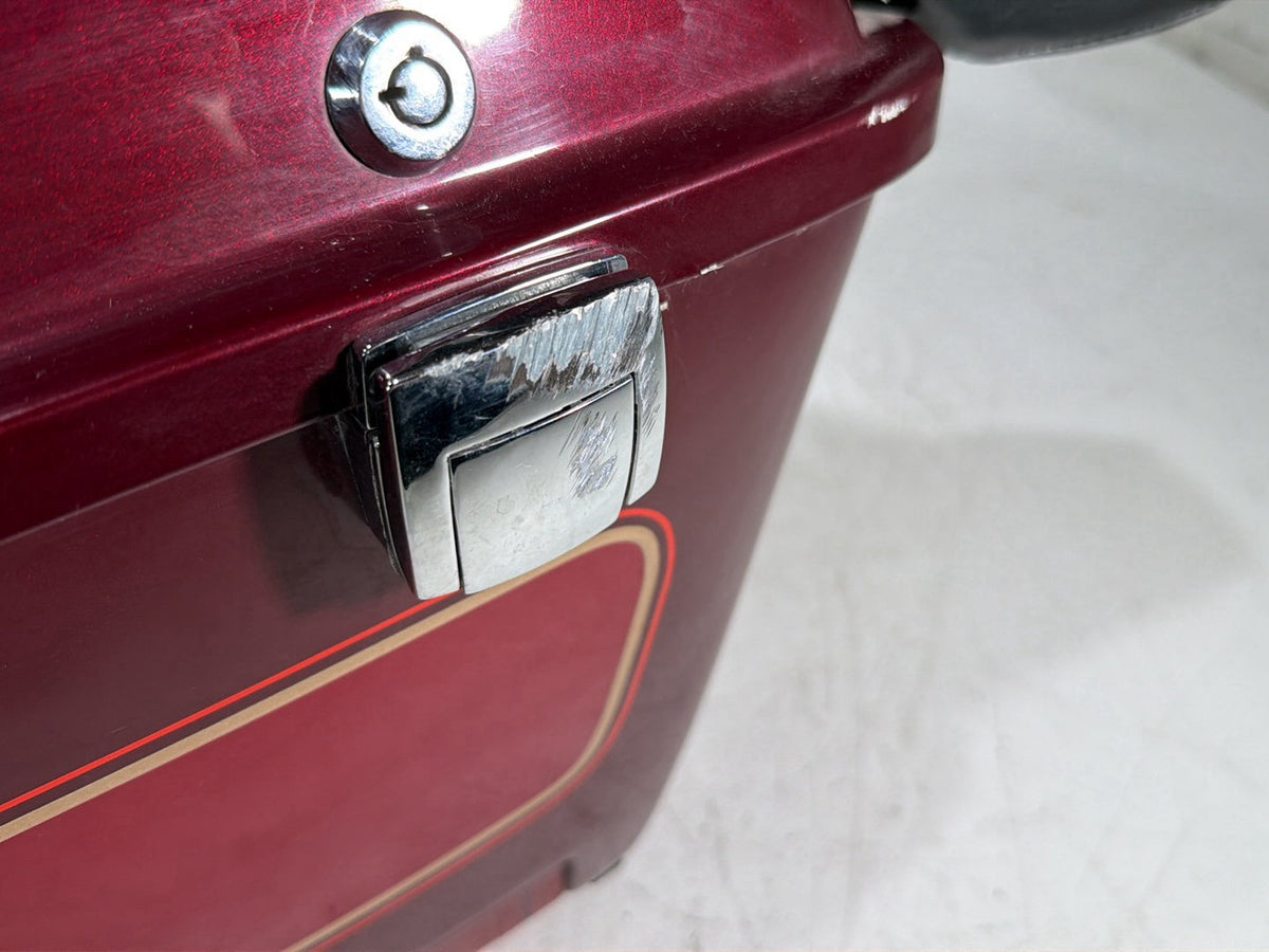1993 Harley Electra Glide Touring FLHT OEM Pass Backrest Tour Pak Luggage NOKey