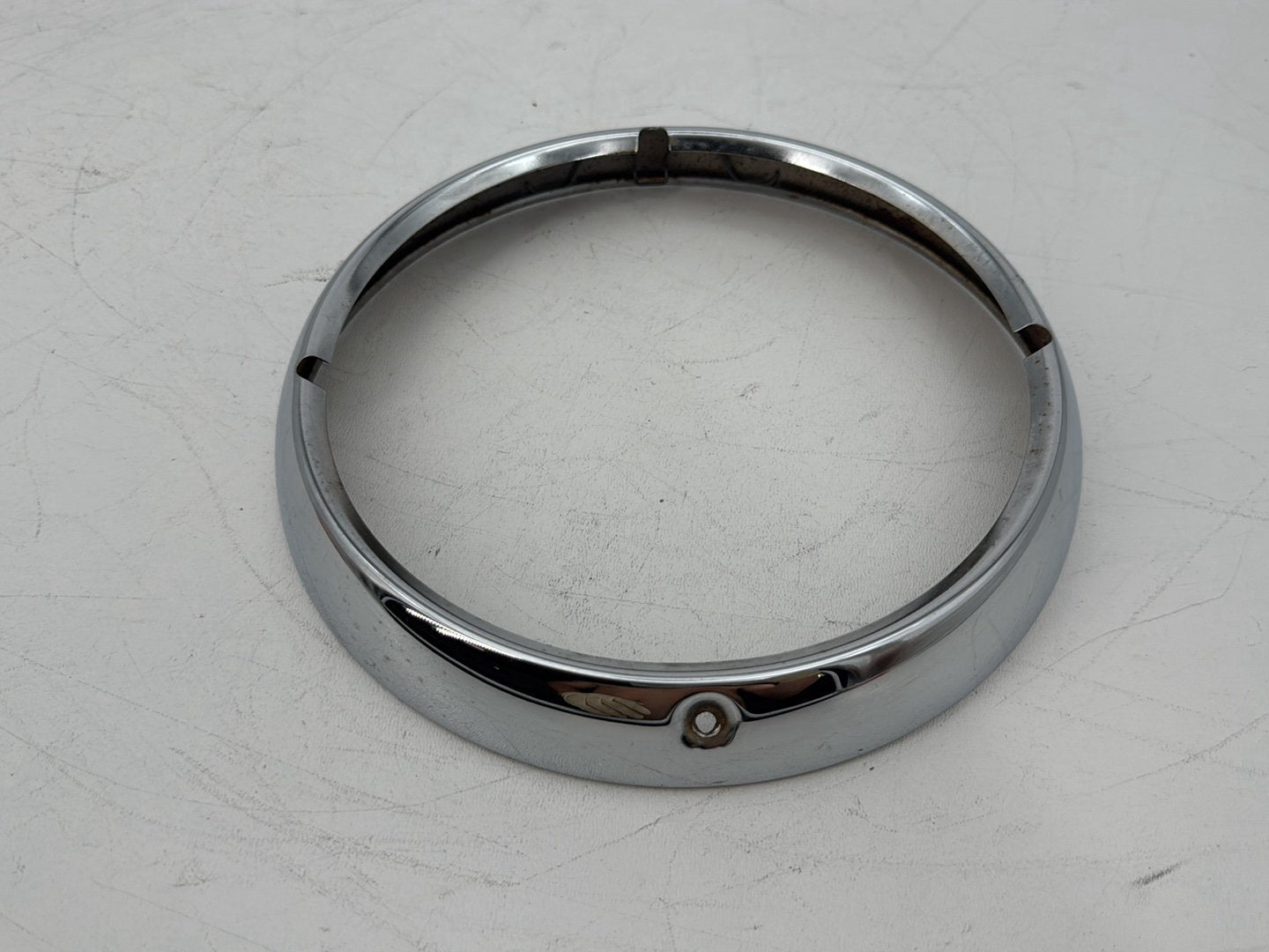 2008 Harley Touring FLHT Electra Glide OEM Headlight Mount Bracket Ring Circle Trim