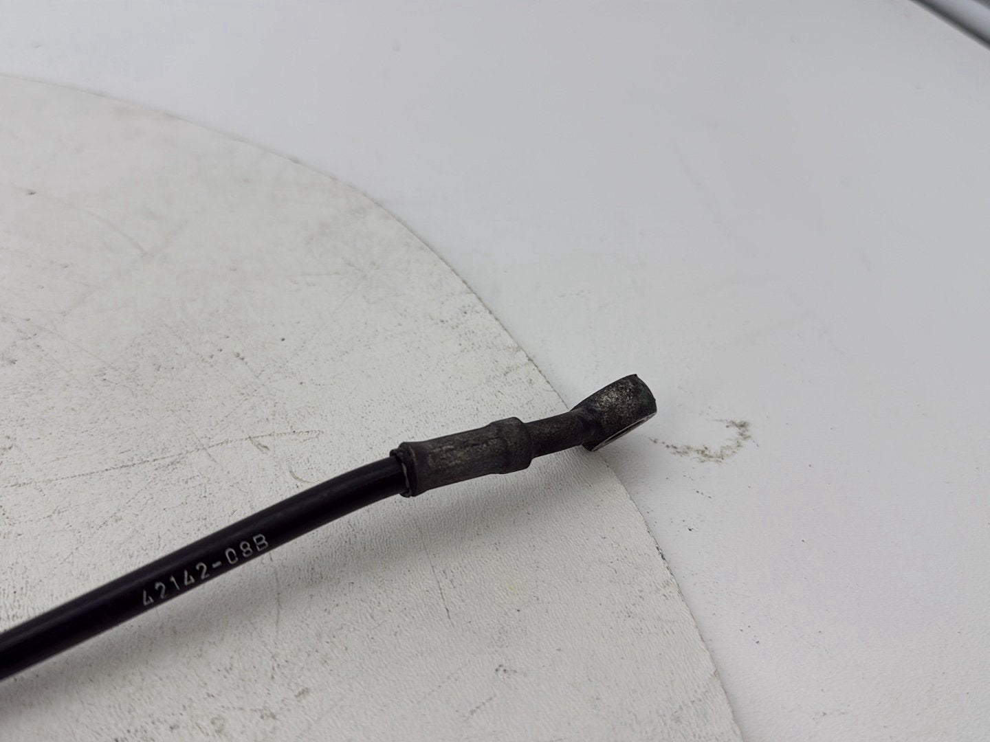 2012 Harley Dyna Fat Bob FXDF 103 OEM Rear Brake Hose Line Pipe