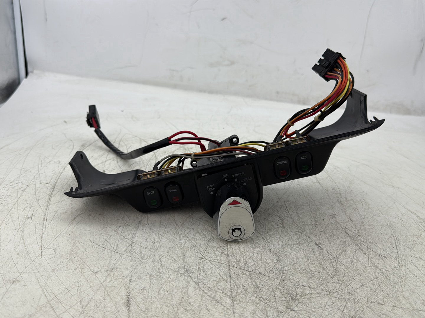 1998 Harley Touring FLHTCUI Electra Glide Ultra OEM Dash Ignition Cap Switch Lockset NO Key
