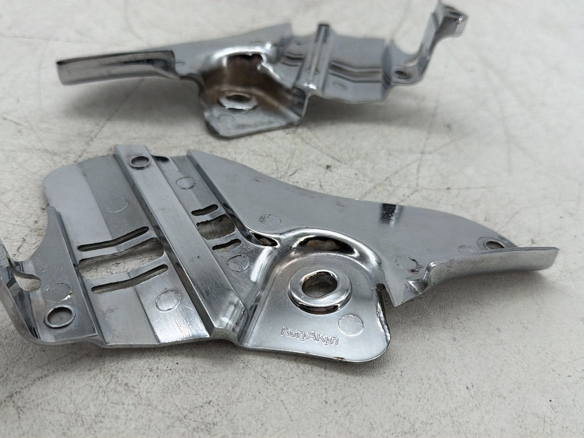 2005 Harley Road King Touring Police OEM Left & Right Steering Stem Cover Panel