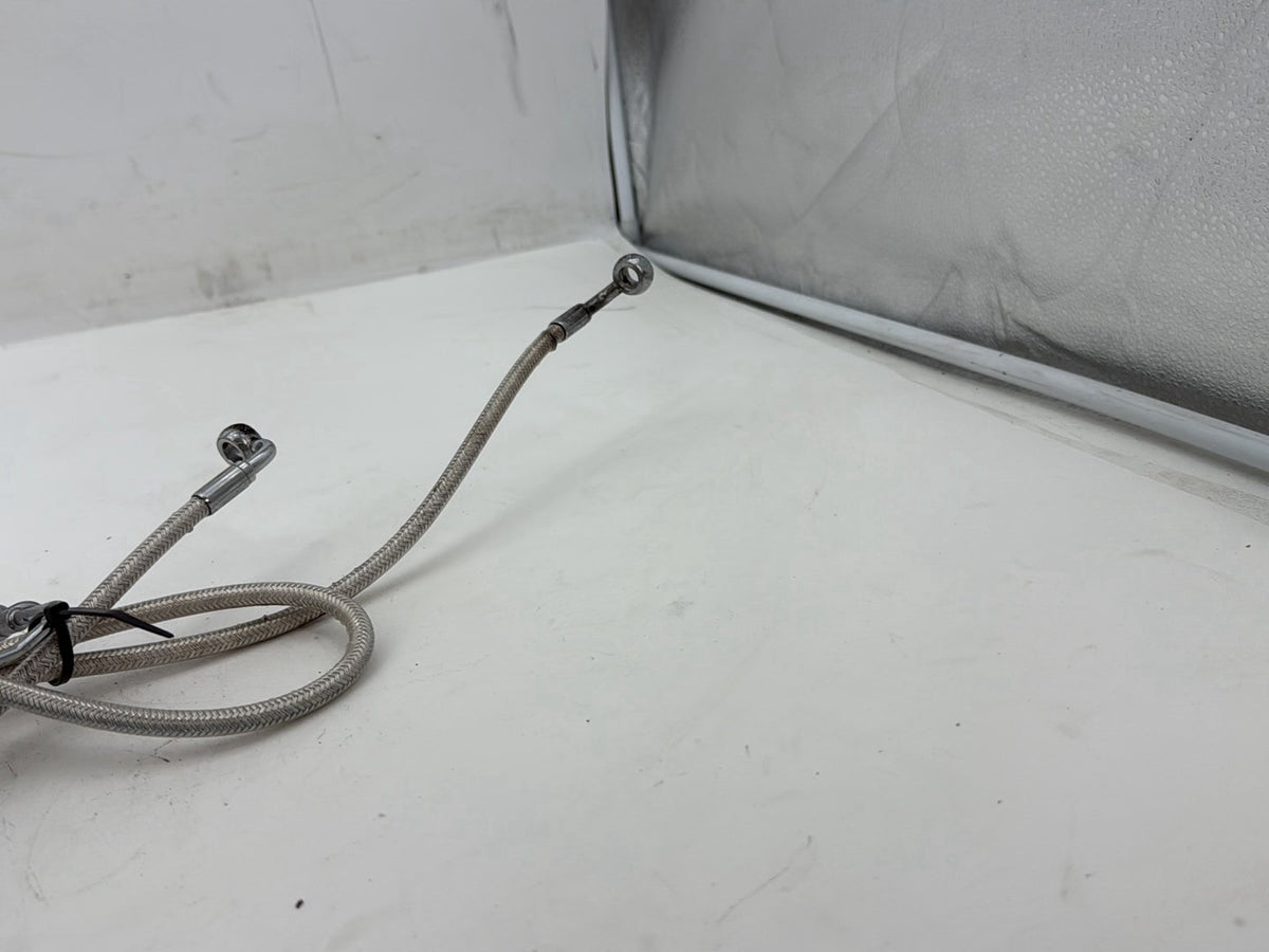 2011 Harley Road King Touring FLHRC Classic OEM Front Brake Hose Line Pipe ABS
