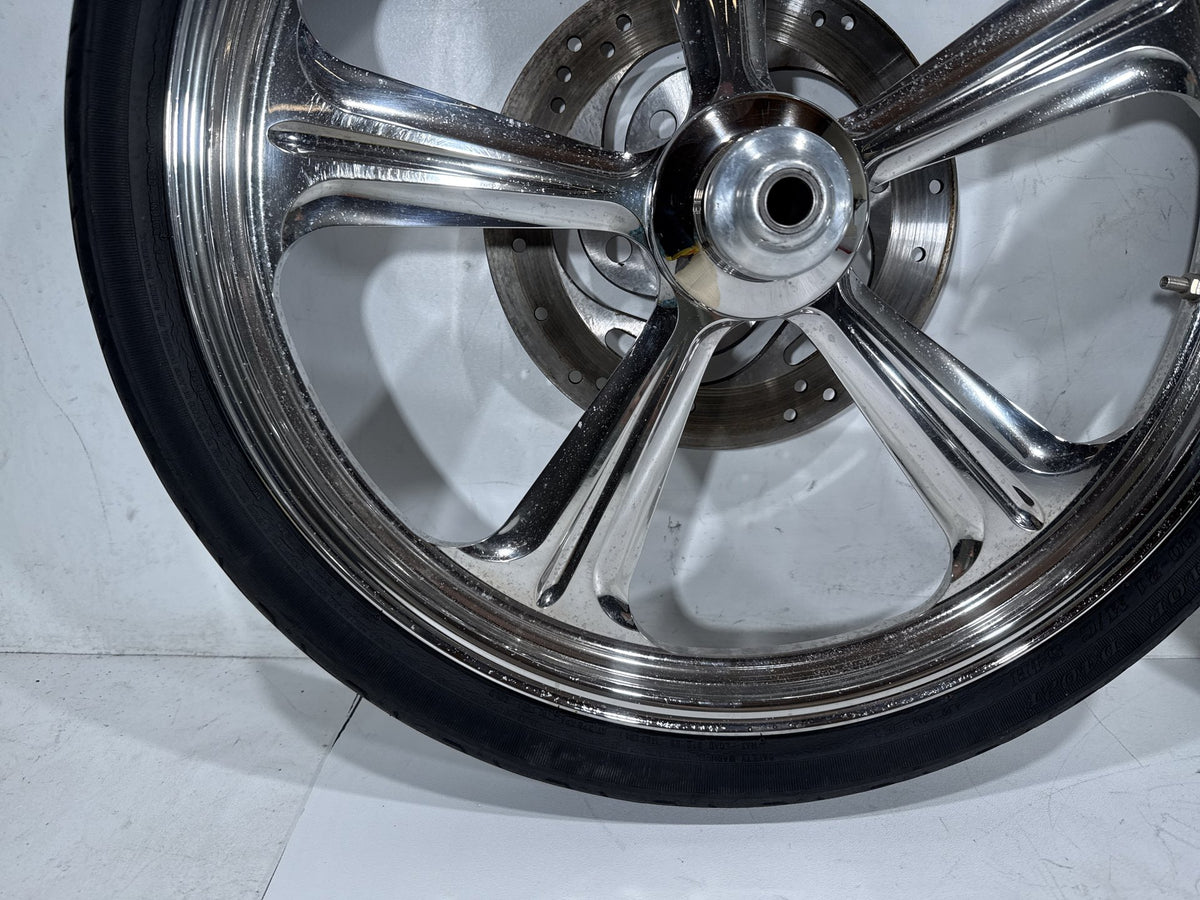 2001 Harley Softail Standard Front Rear Wheel Rim Tire MH90/21 130/90-16 16" 21"