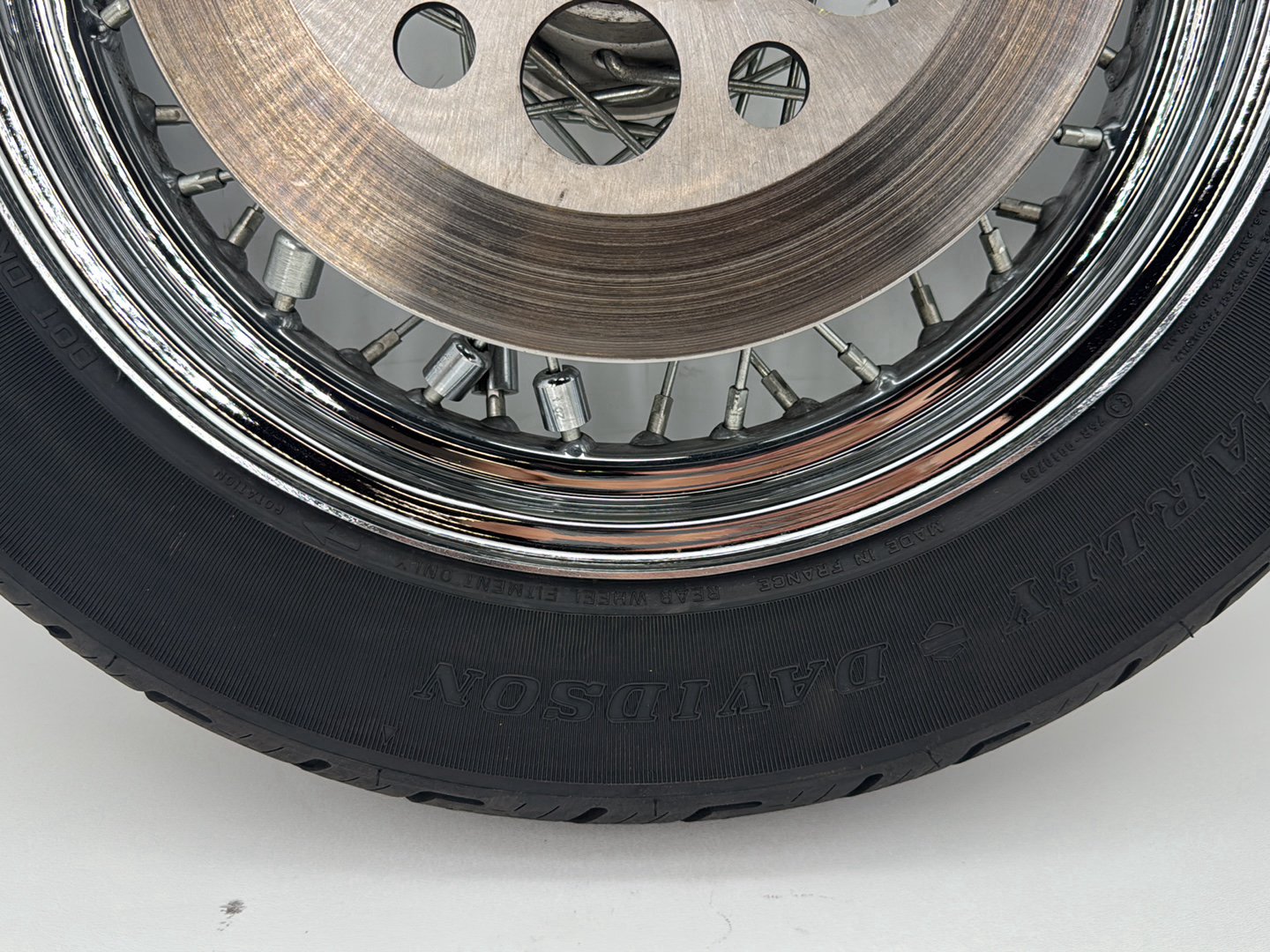 1999 - 2006 Harley-Davidson Dyna Wide Glide Rear Wheel Rim Tire Spoked 40975-86C