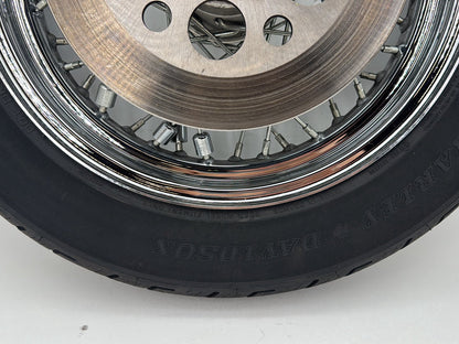 1999 - 2006 Harley-Davidson Dyna Wide Glide Rear Wheel Rim Tire Spoked 40975-86C