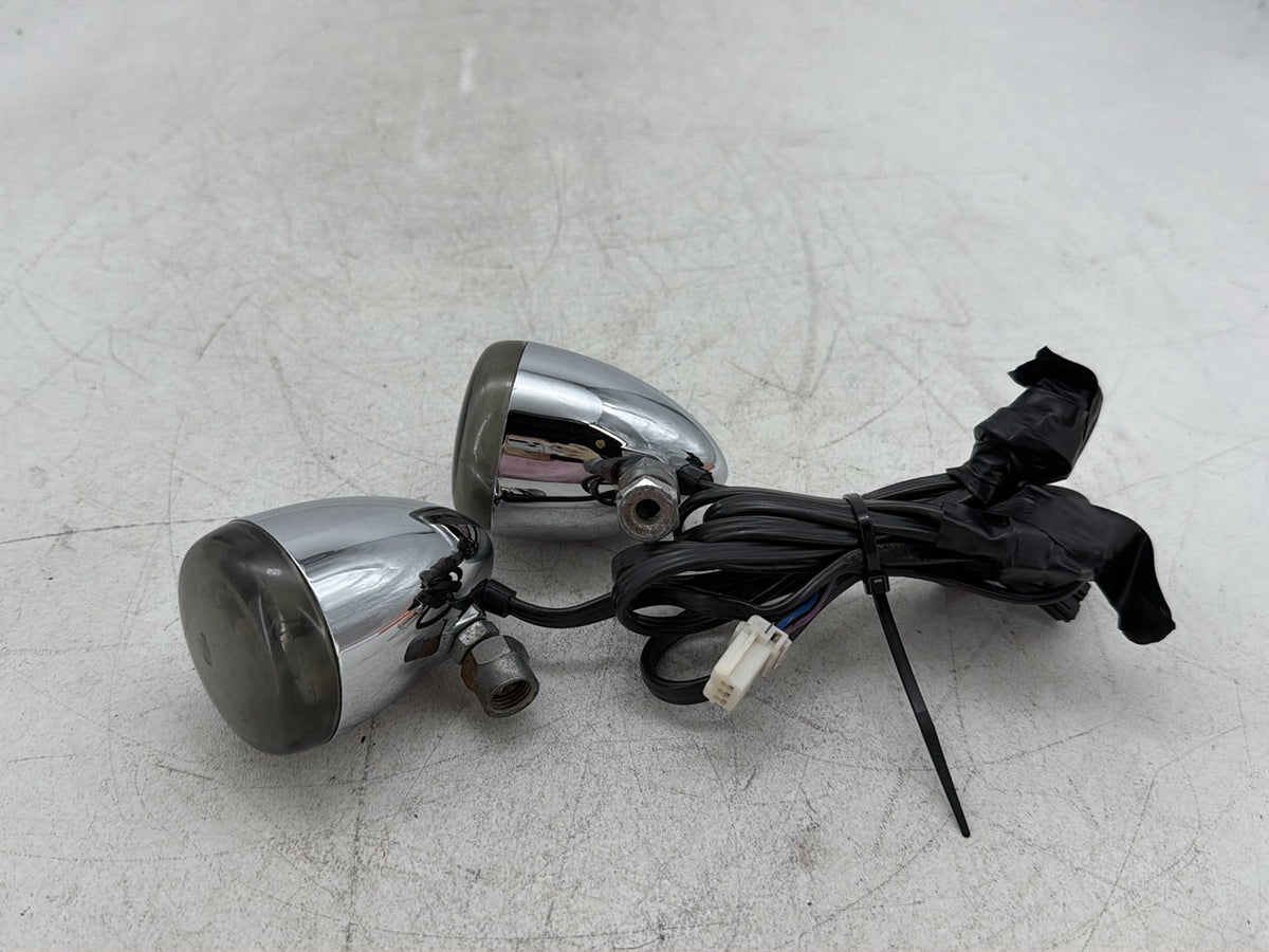2007 Harley Dyna Street Bob FXDB OEM Front Left Right Turn Signal Indicators