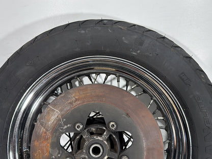 1998 Harley Road King Touring FLHRCI Classic OEM Rear Wheel Rim Tire Spoked