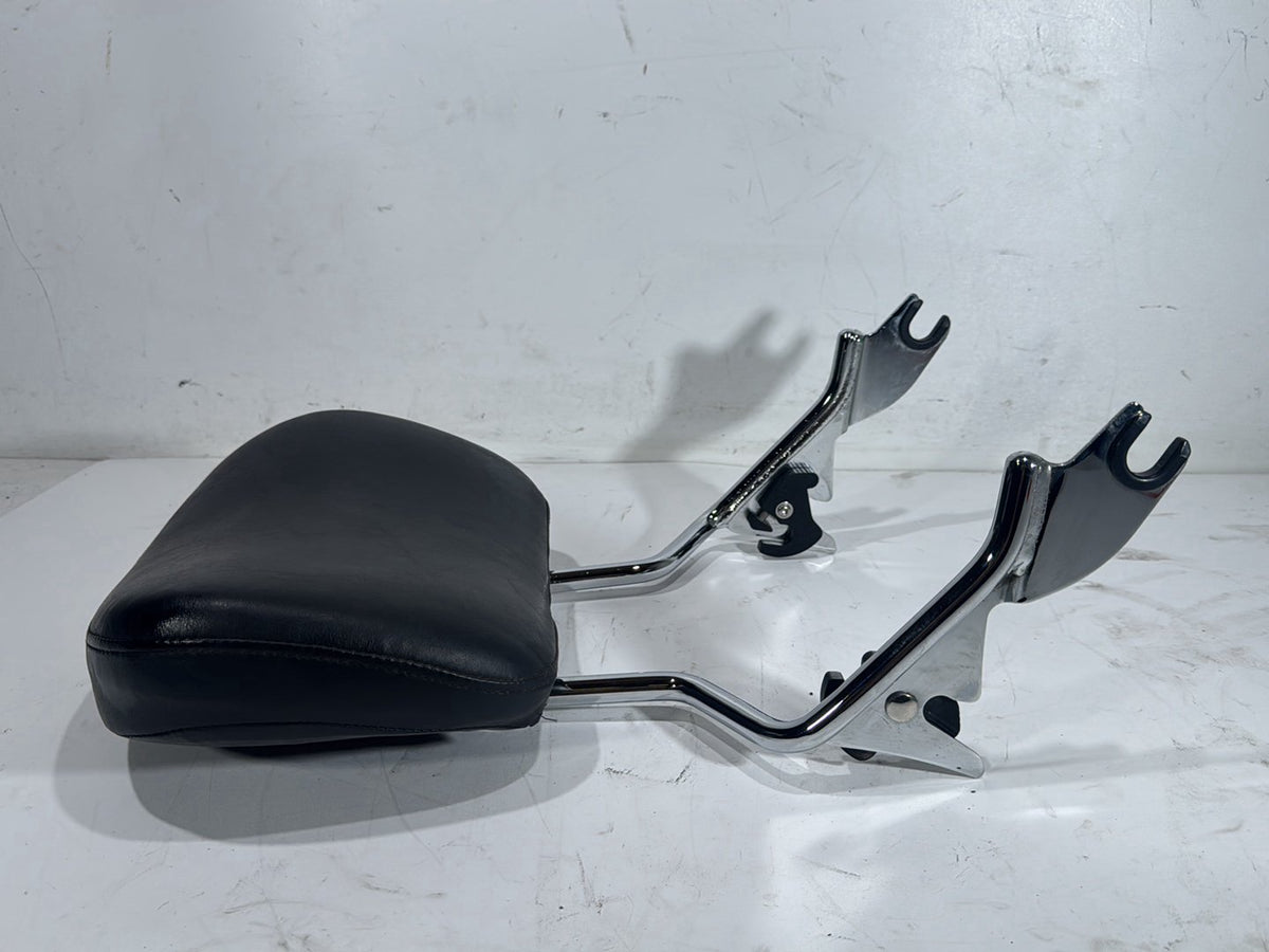 2014 Harley Street Glide Touring FLHXS OEM Rear Sissy Bar w/ Backrest Cushion Pad