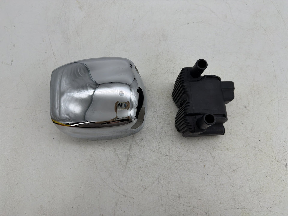 06 Harley Softail Deuce FXSTDI OEM Ignition Coil Spark Igniter w/ Cover 31655-99