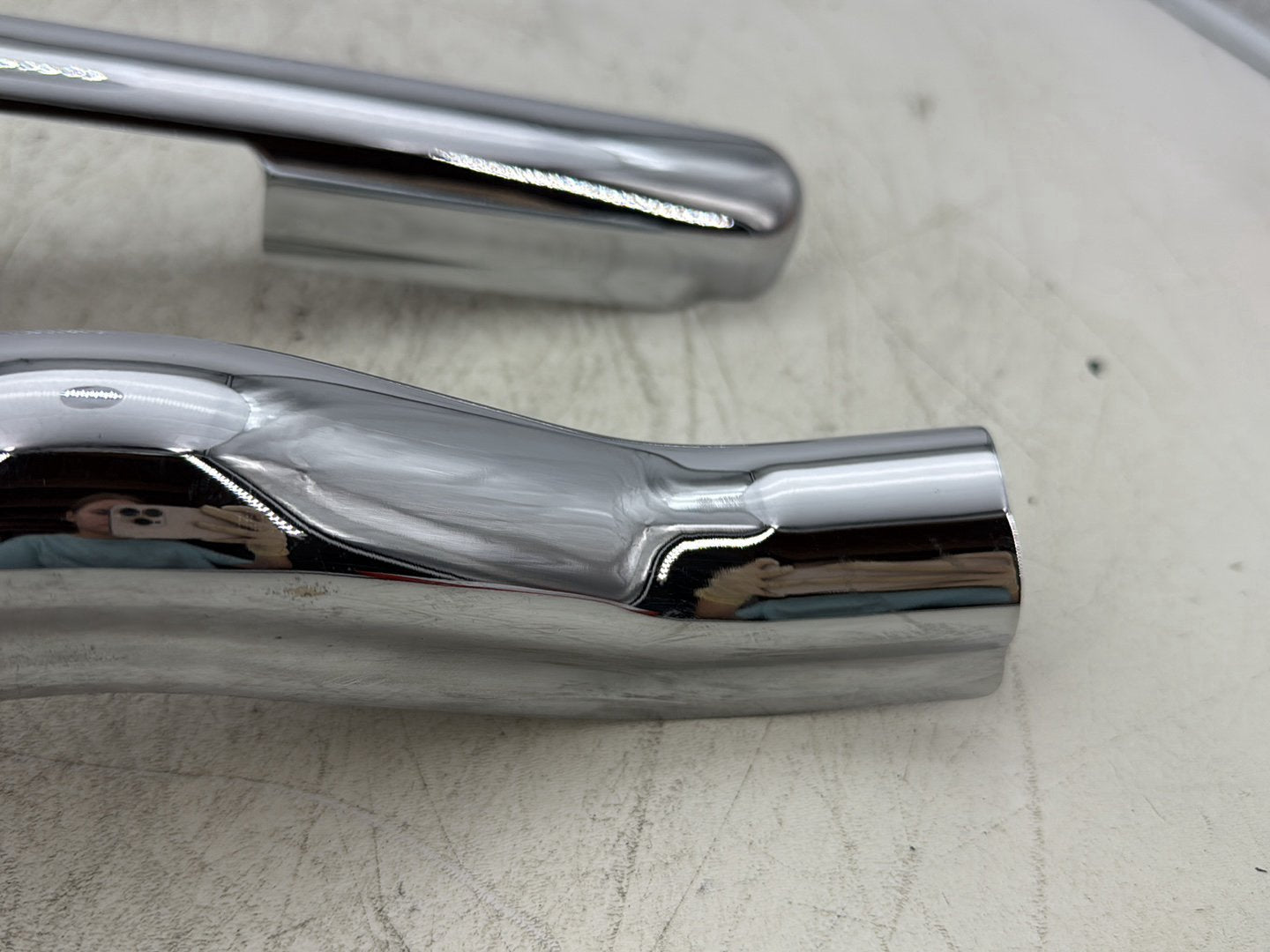 2007 Harley Touring FLHTC Electra Glide Classic OEM Left Right Saddlebag Fender Struts Brackets