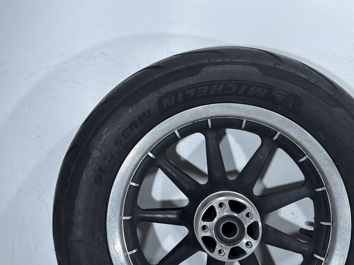 2005 Harley Road King Touring Police OEM Front & Rear Wheel Rim Tire 16"