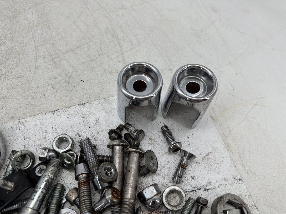 2002 Harley Dyna Wide Glide FXDWG OEM Hardware Bolts Nuts & Brackets