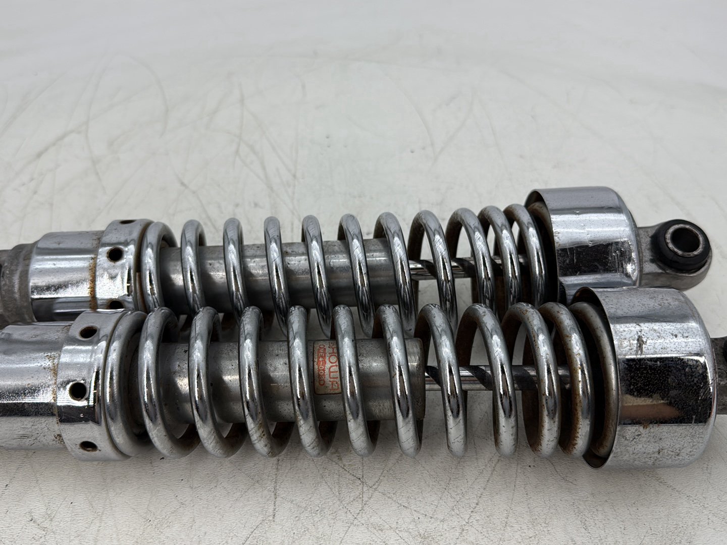 2008 Harley Sportster XL883L 883 Low OEM Rear Left Right Shock Absorbers 13.5"