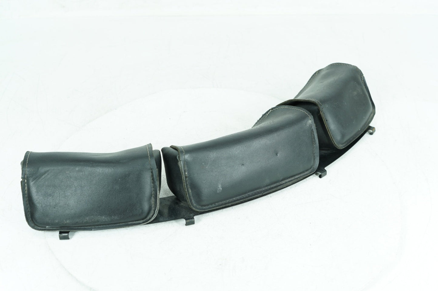 1999 - 2006 Harley-Davidson Touring Electra Glide Classic Front Onboard Tool Bag Leather Storage Pouch bag