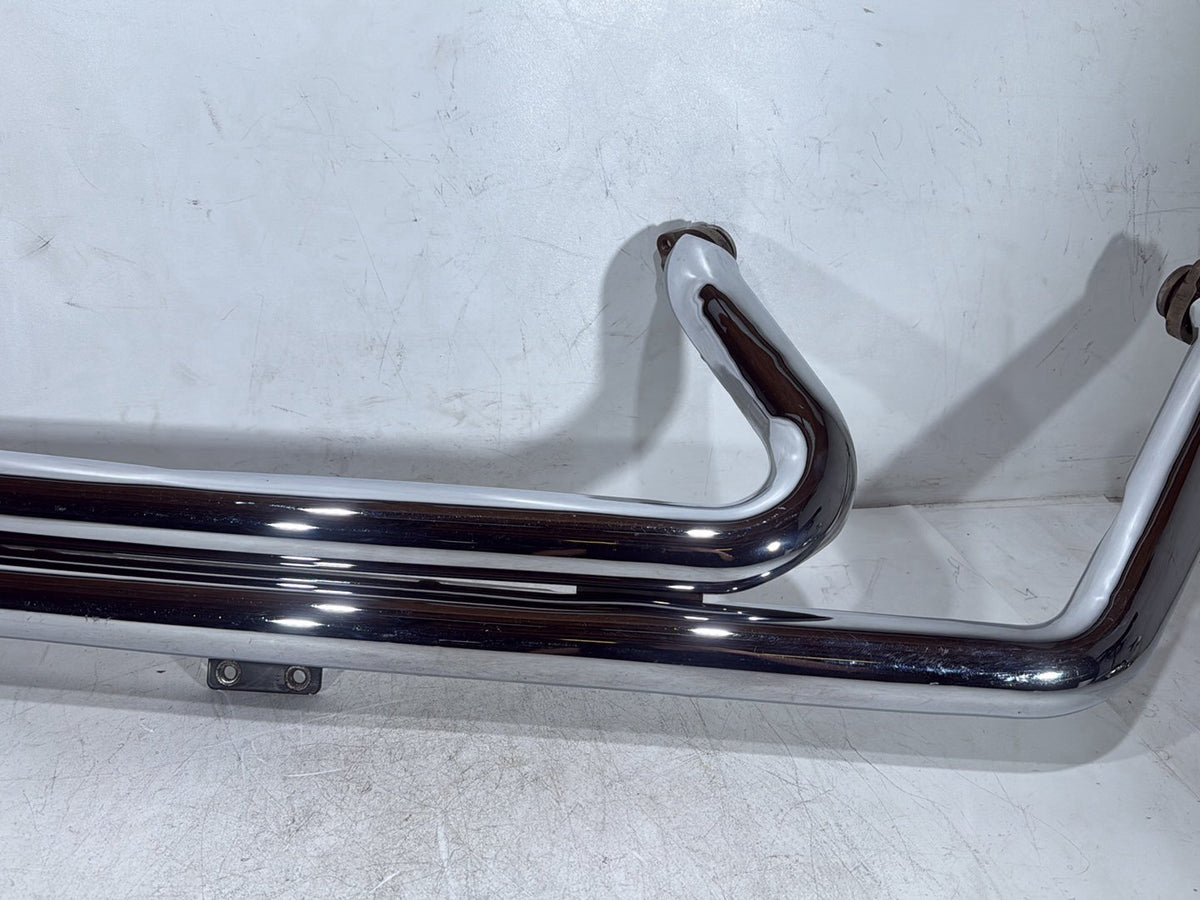 2005 Harley Softail Fat Boy FLSTF OEM Exhaust Header Pipes Vance & Hines