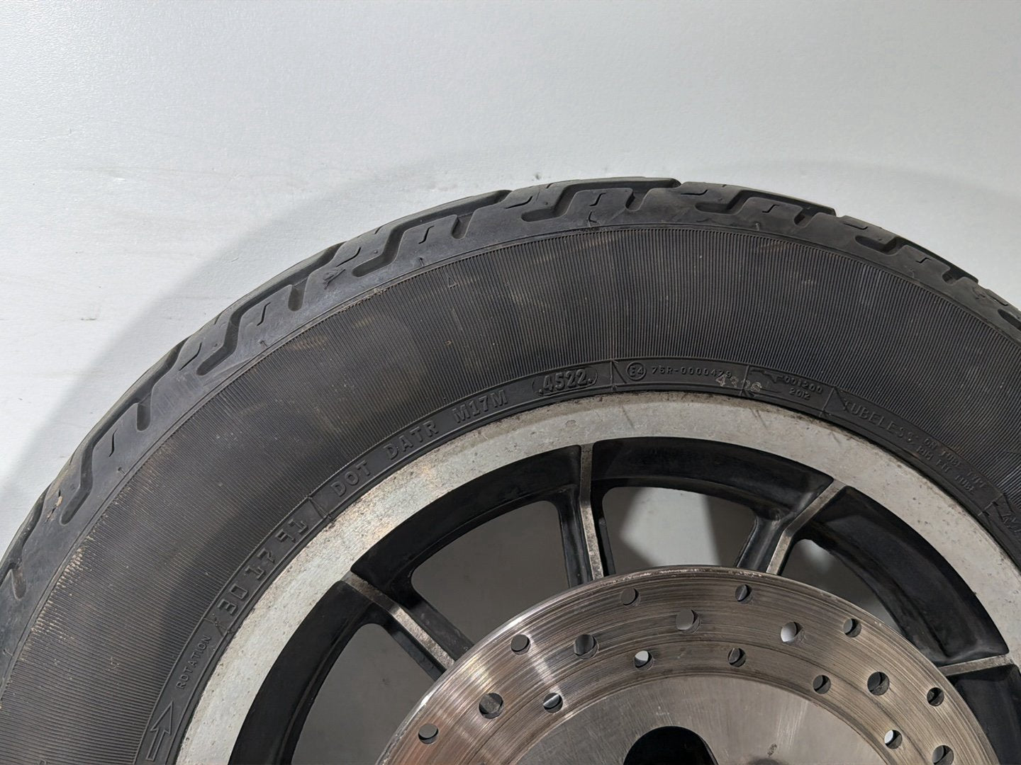 1994 Harley Electra Glide Touring Classic OEM Front & Rear Wheel Rim Tire 16"