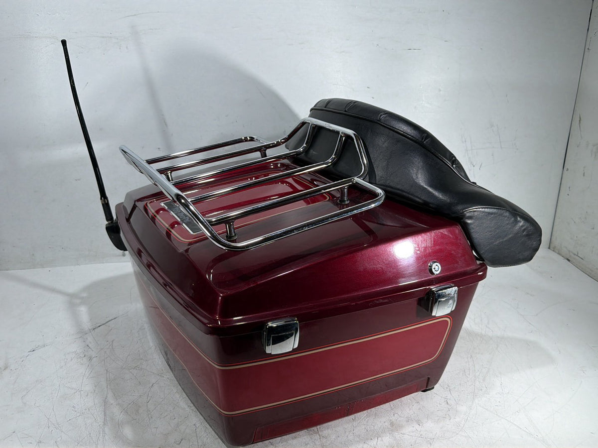 1993 Harley Electra Glide Touring FLHT OEM Pass Backrest Tour Pak Luggage NOKey