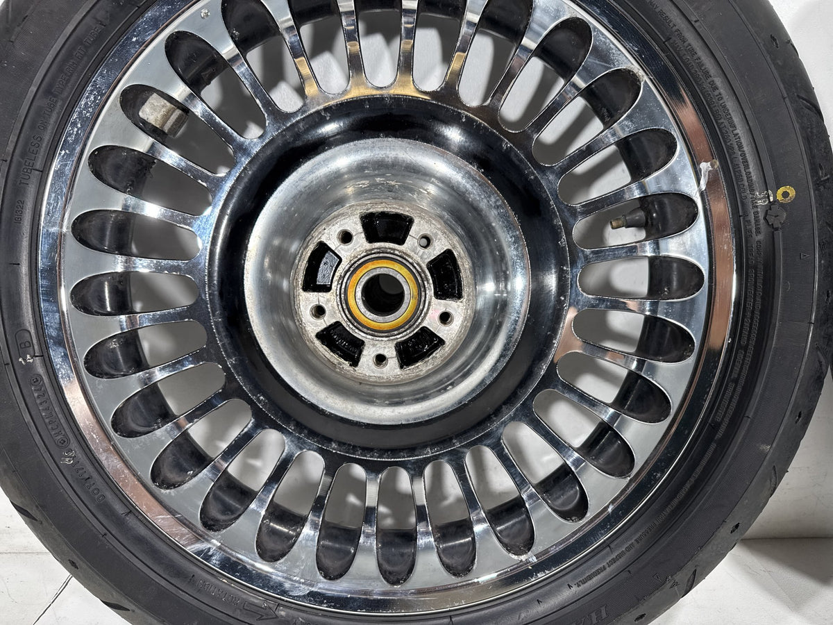 2012 Harley Electra Glide Touring Ultra OEM Front & Rear Wheel Rim Tire 16" 17"