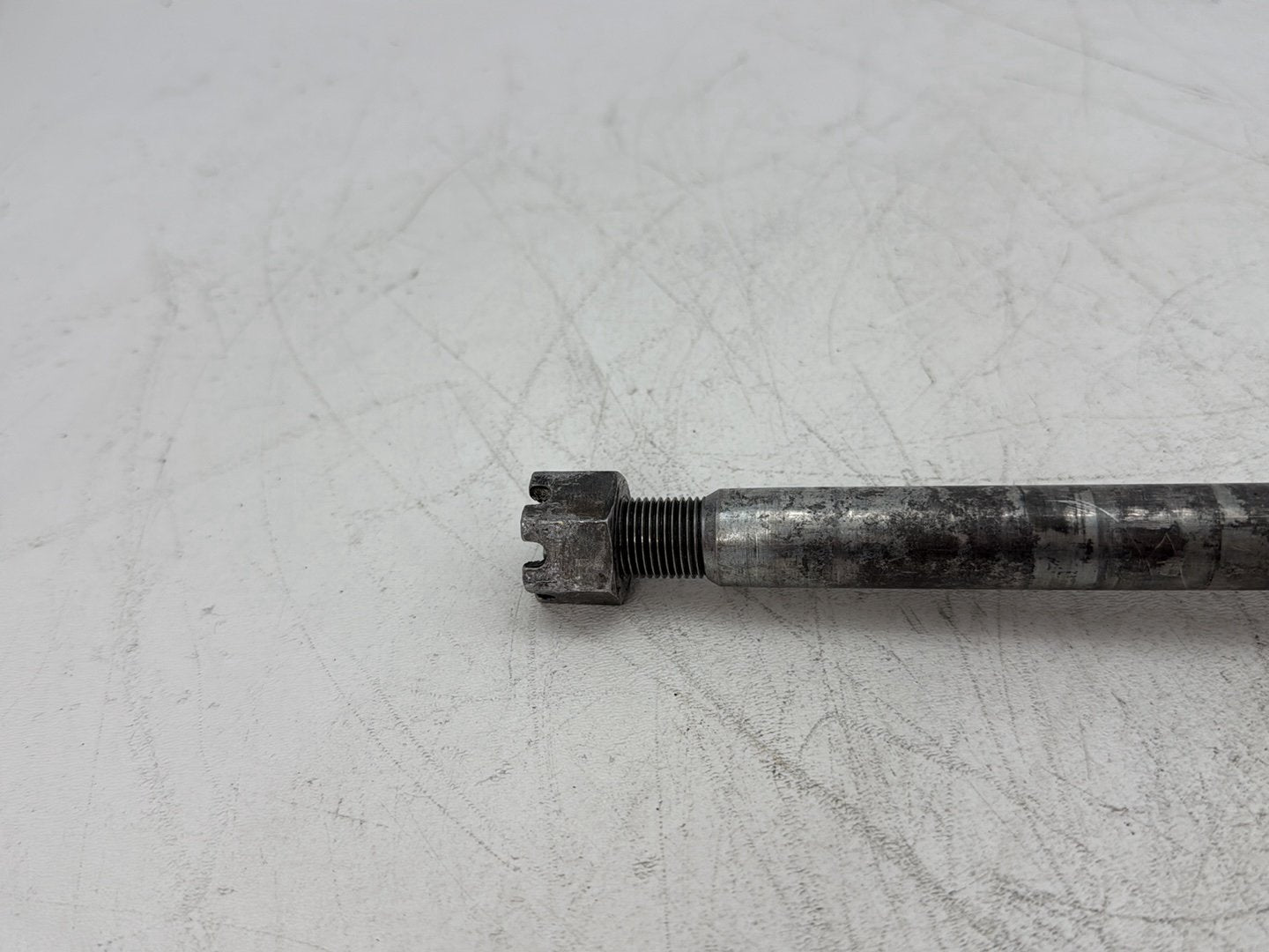 2000 Harley Dyna FXDWG Wide Glide OEM Rear Wheel Axle Bolt Shaft