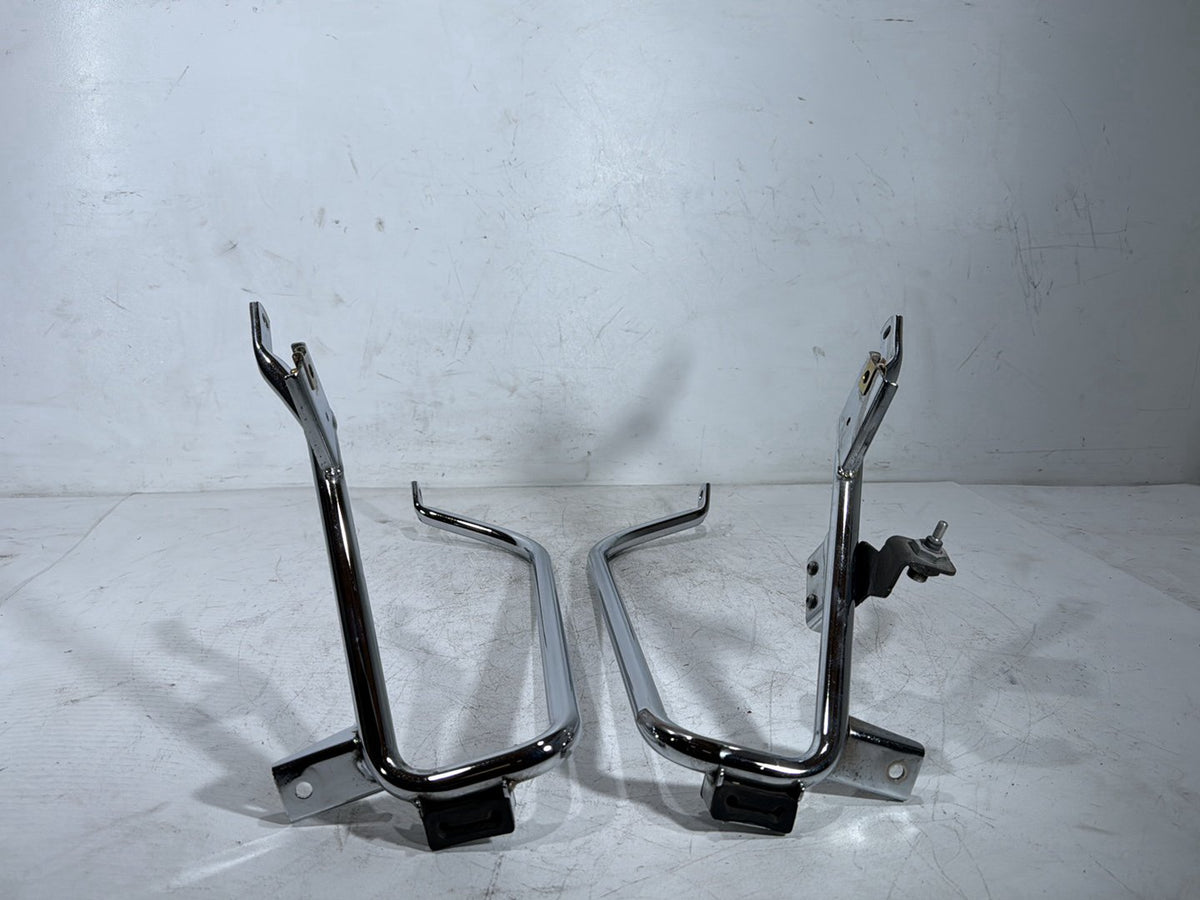 11 Harley Road Glide Touring FLTRX OEM Rear Left Right Saddlebag Guard Rails Bar