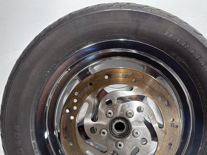 2007 Harley Electra Glide Touring FLHTCUI OEM Front & Rear Wheel Rim Tire 16"