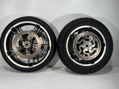 2017 Harley Road Glide Touring FLTRXS OEM Front & Rear Wheel Rim Tire