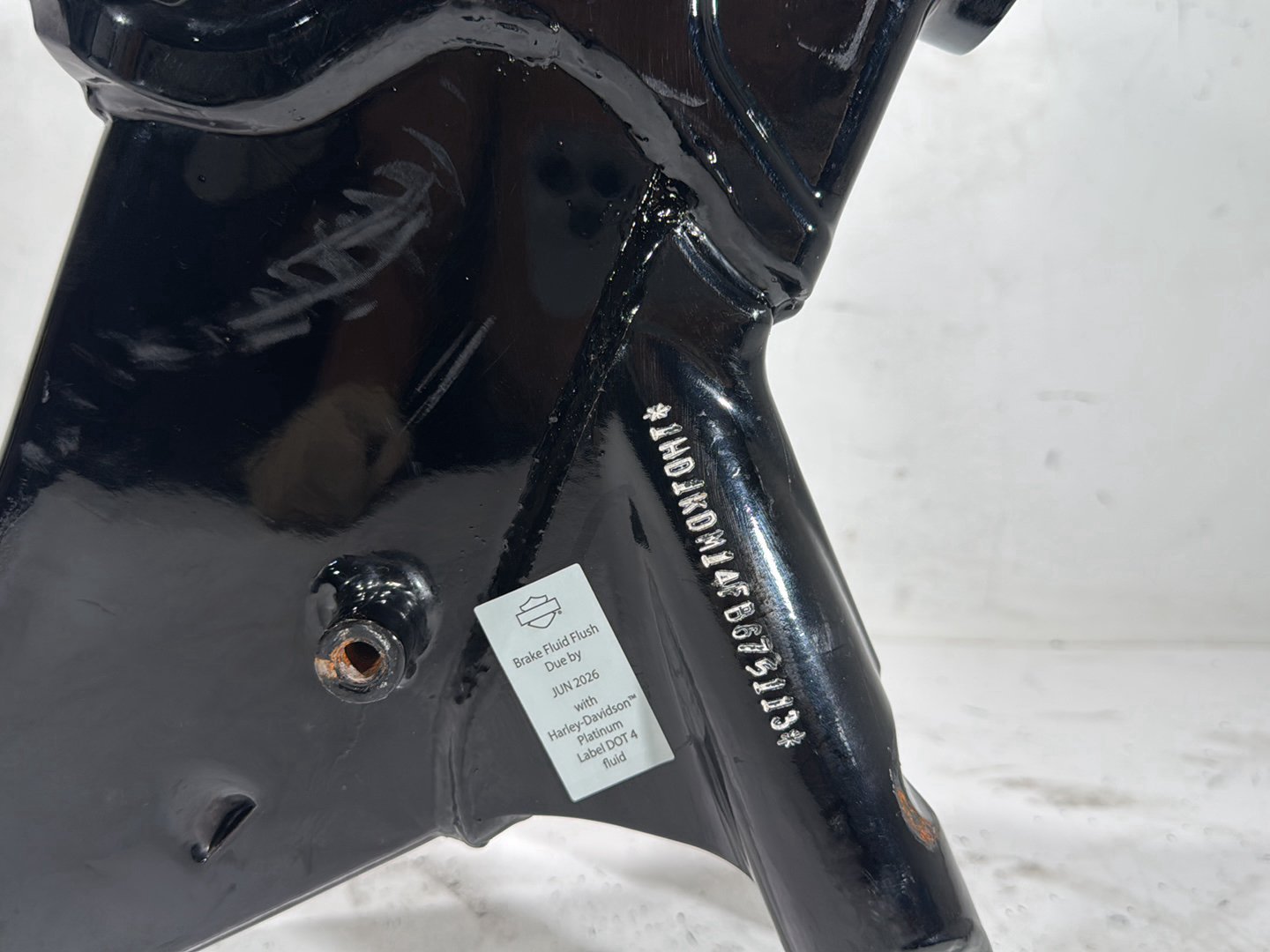 2015 Harley Electra Glide Touring Ultra Low OEM Upper Portion Main Frame Neck Cut Off SLVG