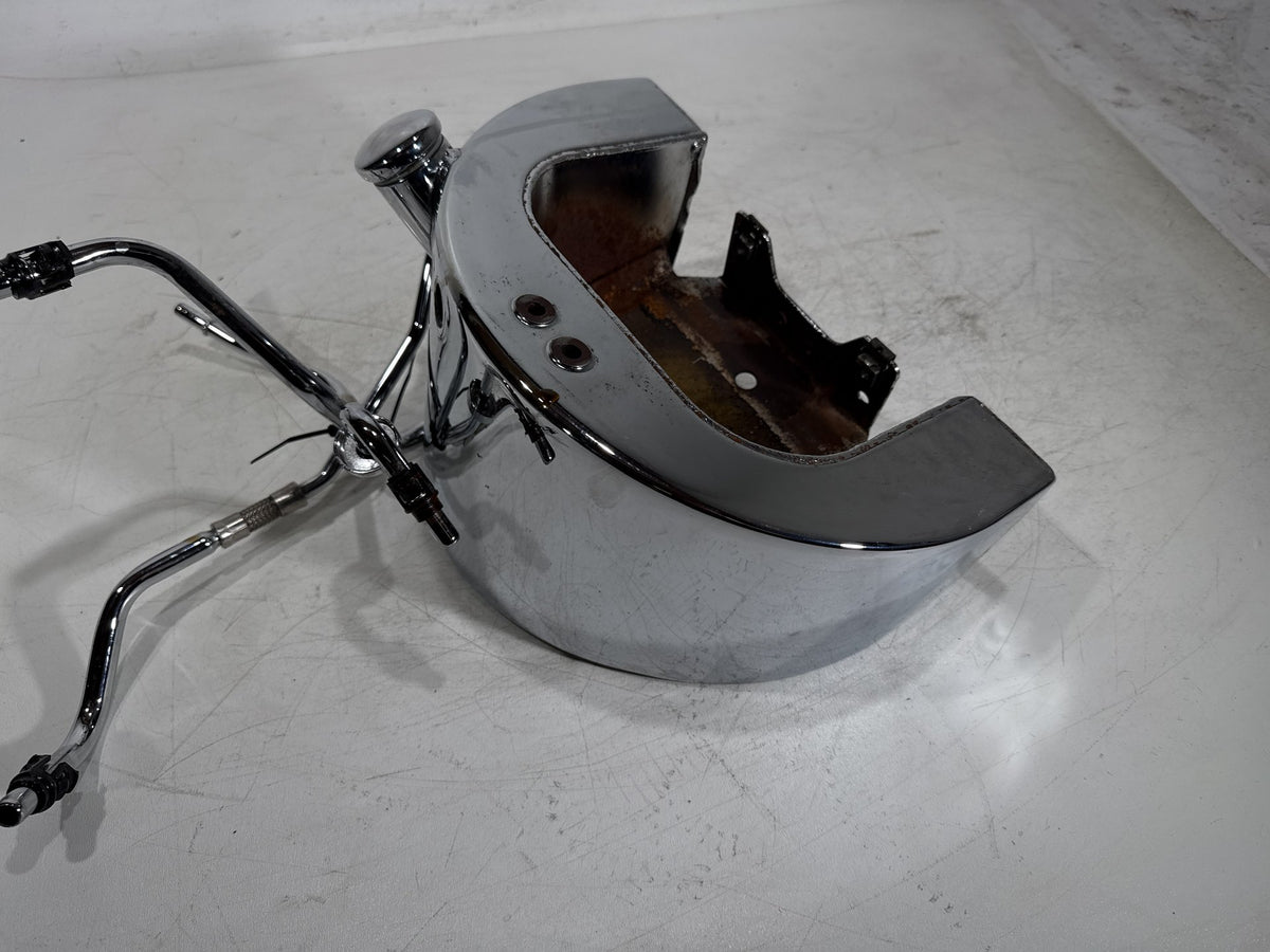 04 Harley Heritage Softail Classic Oil Tank Reservoir Bottle Canister & Dipstick