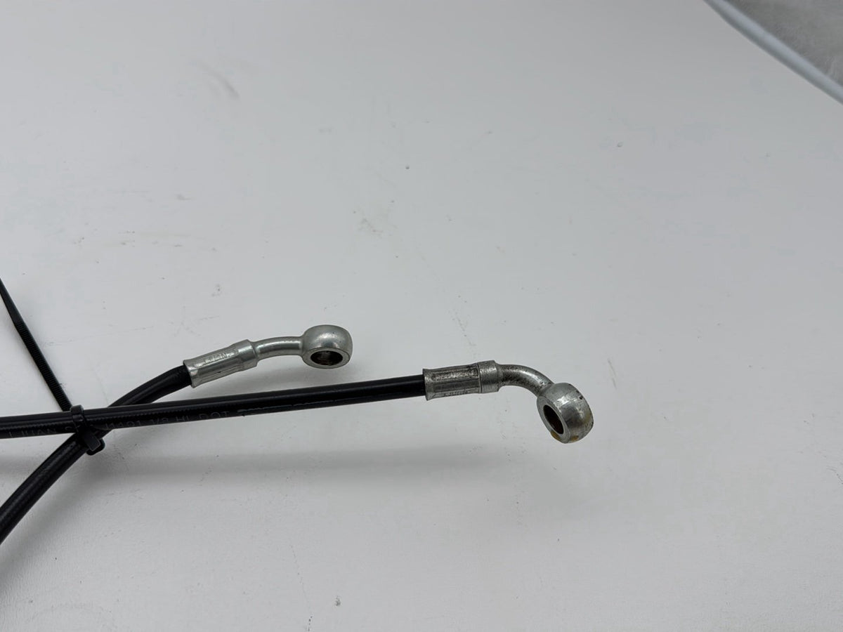2008 Harley Softail Deluxe FLSTN OEM Front Brake Hose Line Pipe