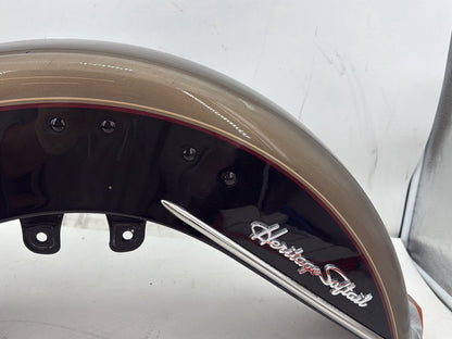 2005 Harley Heritage Softail Classic FLSTCI OEM Front Wheel Fender Shell Panel