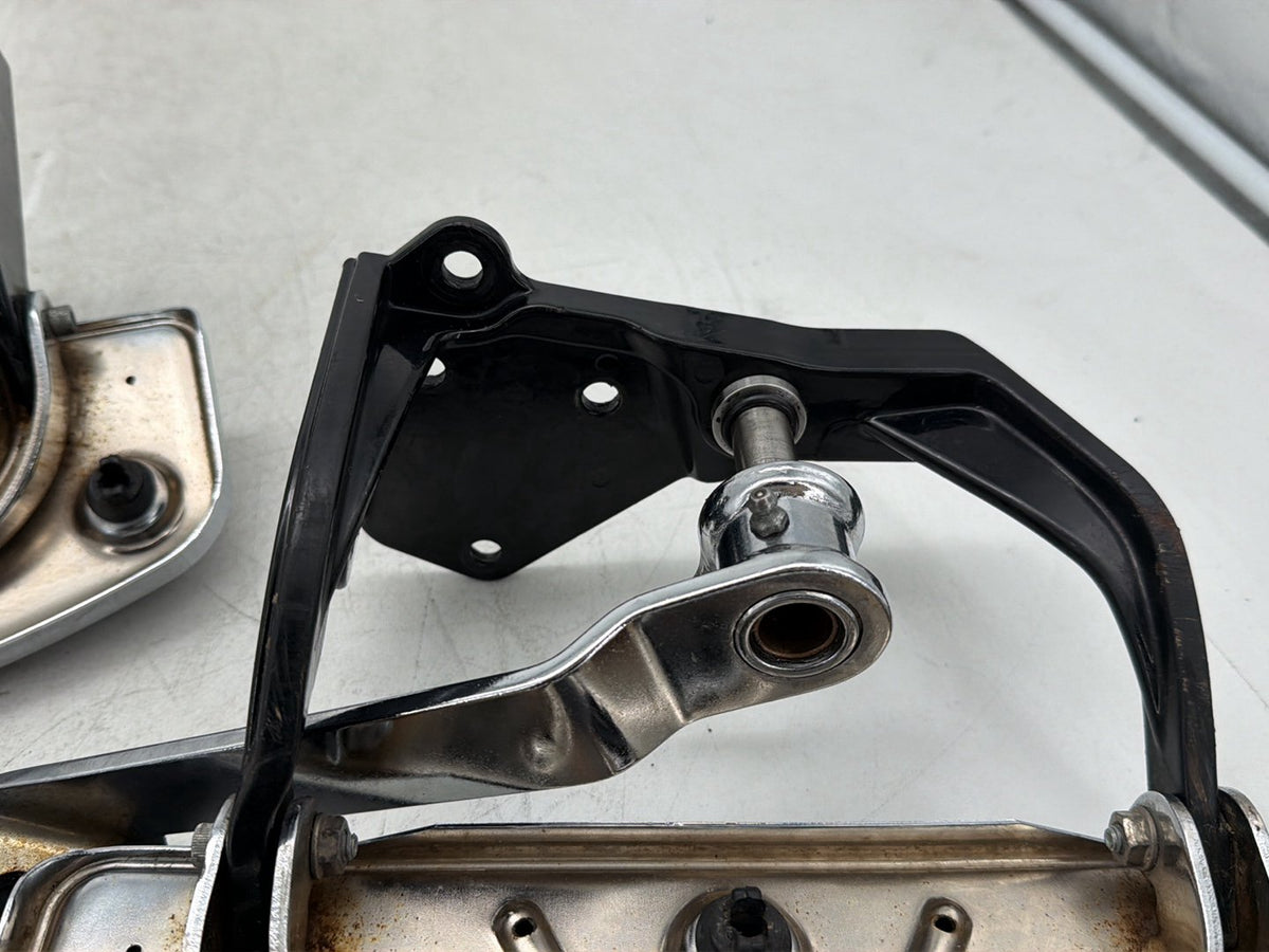 2005 Harley Softail Fat Boy FLSTF OEM Left Right Driver Floorboard Foot Rest