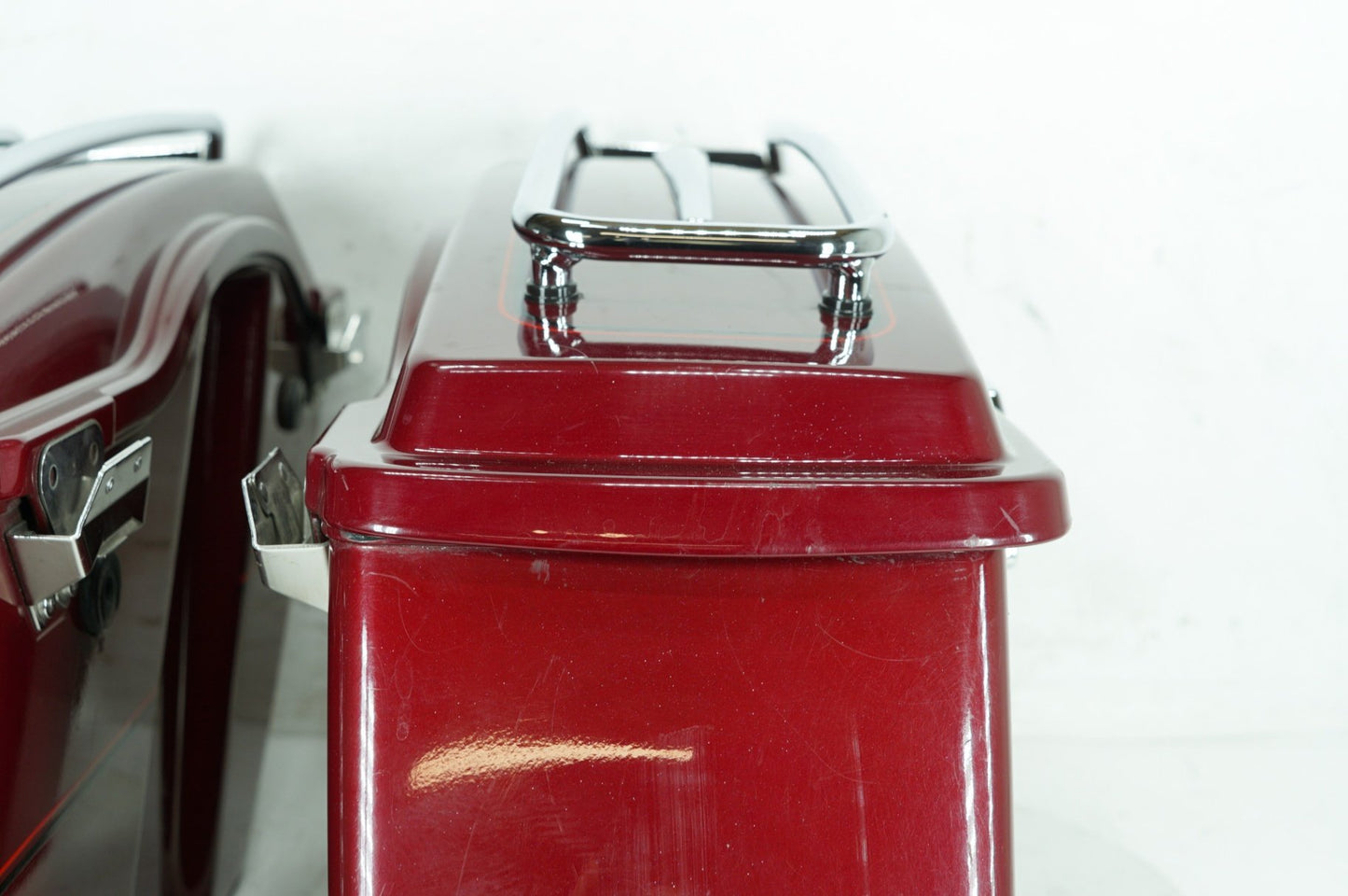 1999 - 2006 Harley-Davidson Touring Electra Glide Ultra Left Right Saddlebags Luggage NOKey 90752-93