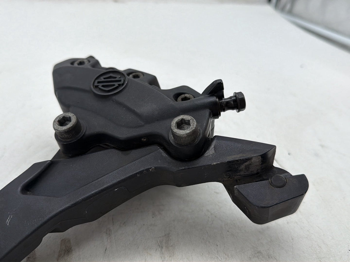 2011 Harley Road Glide Touring FLTRX OEM Rear Back Brake Caliper w/ Bracket