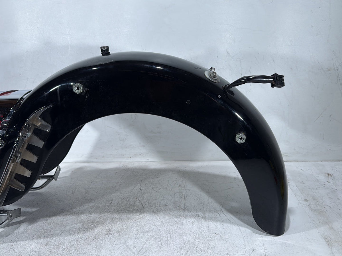 2005 Harley Road King Touring Police OEM Rear Wheel Fender & Turn Signals Bar