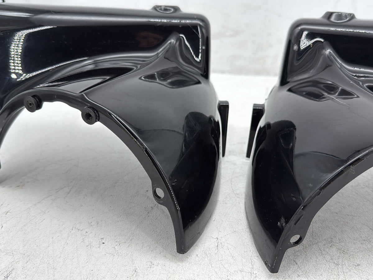 2009 Harley Road King Touring Police OEM Left & Right Headlamp Nacelle Covers
