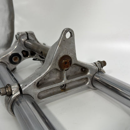 1991 - 2003 Harley-Davidson Sportster Custom Front Triple Tree Set & LH RH Fork Legs Sliders 45561-87