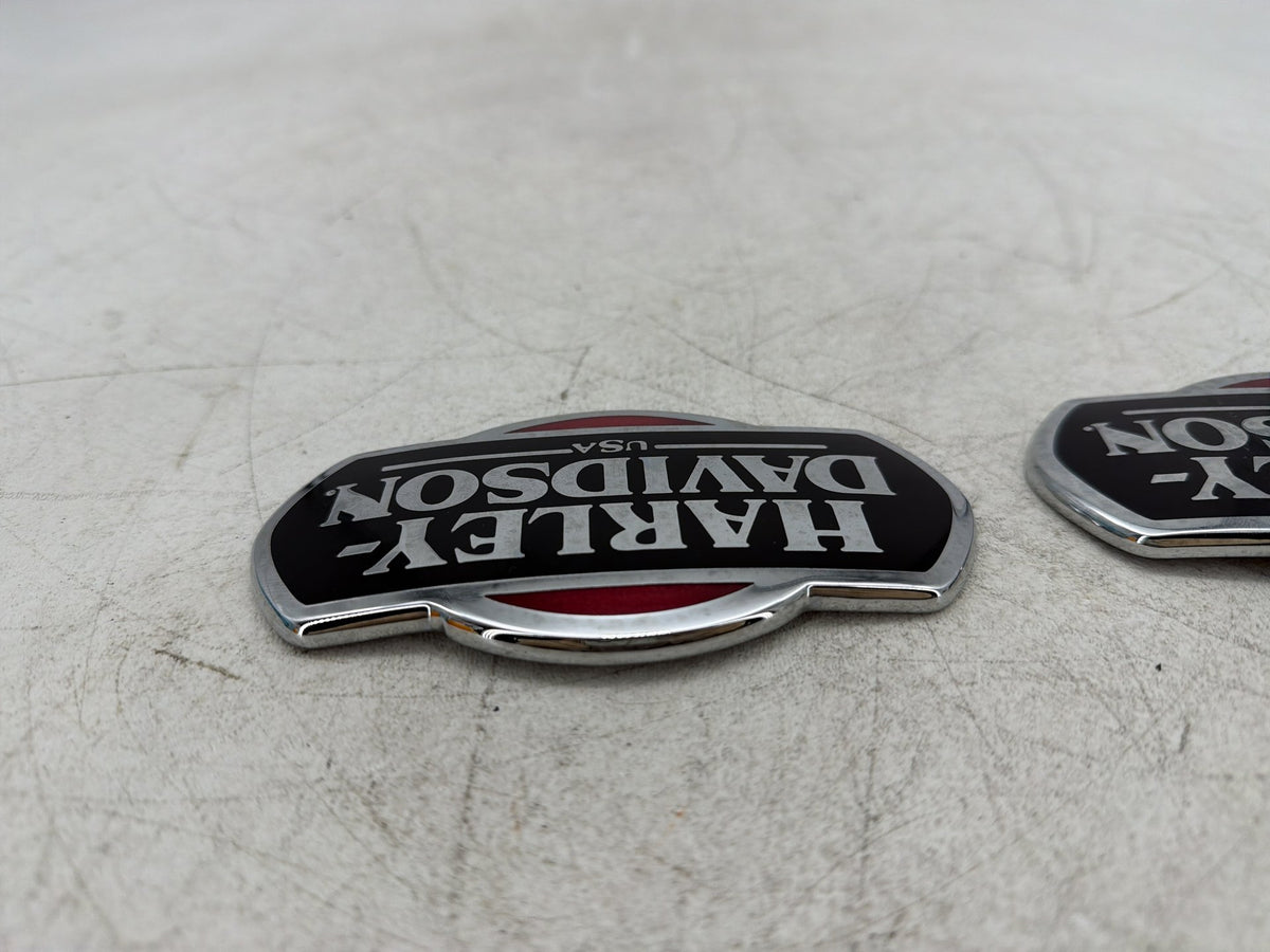 2013 Harley Electra Glide Touring FLHTCU OEM Fuel Tank Badges Trim Logo Sticker