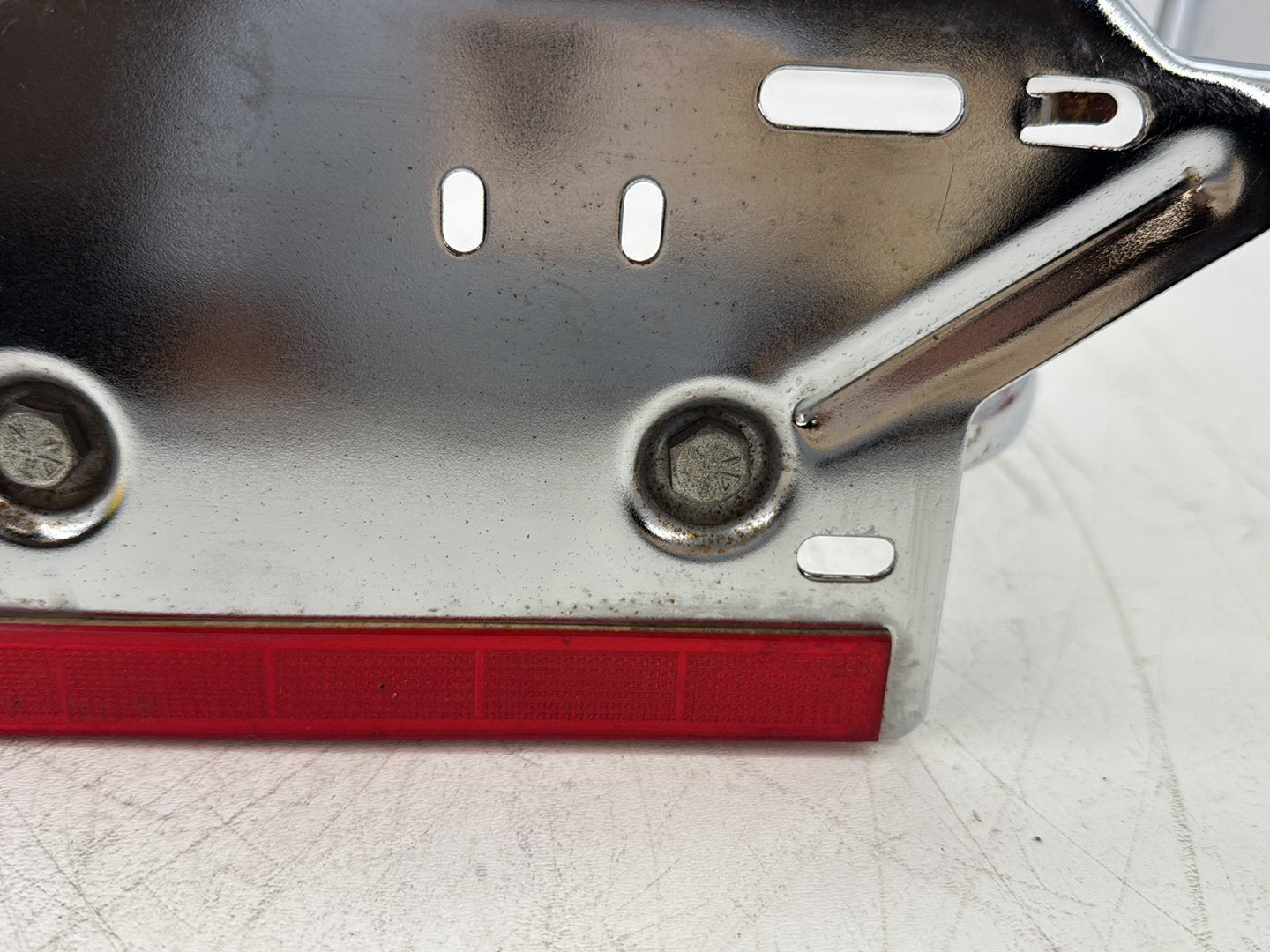 00 Harley Touring Electra Glide Ultra OEM Rear License Plate Support Bar Holder