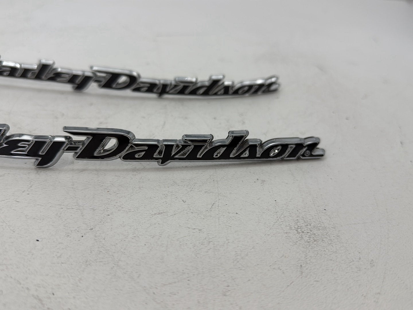 2014 Harley Electra Glide Touring CVO Screamin Eagle OEM Fuel Tank Badges Trim Logo Sticker