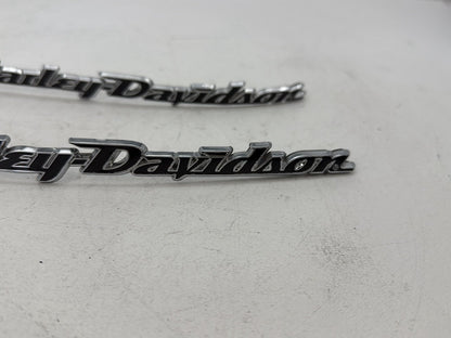 2014 Harley Electra Glide Touring CVO Screamin Eagle OEM Fuel Tank Badges Trim Logo Sticker