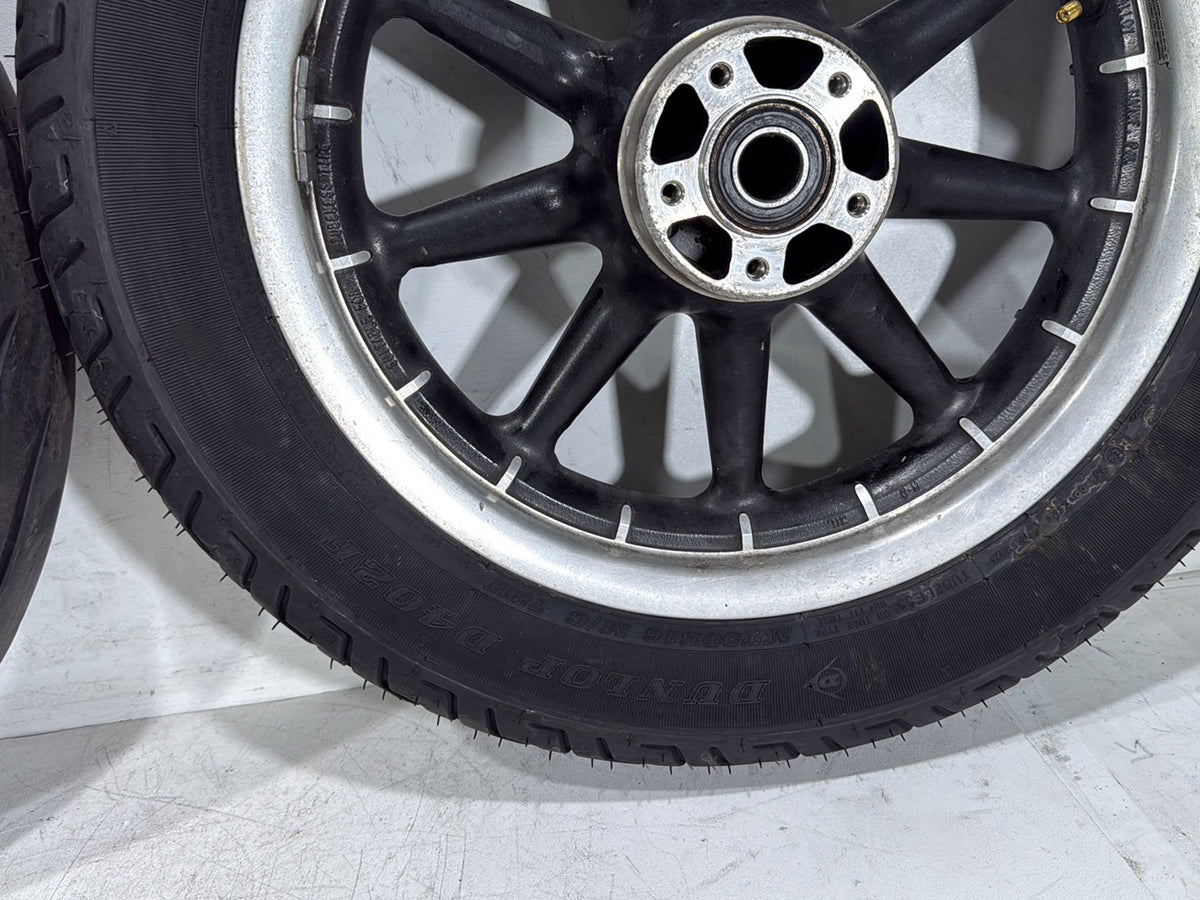 2005 Harley Road King Touring Police OEM Front & Rear Wheel Rim Tire 16"
