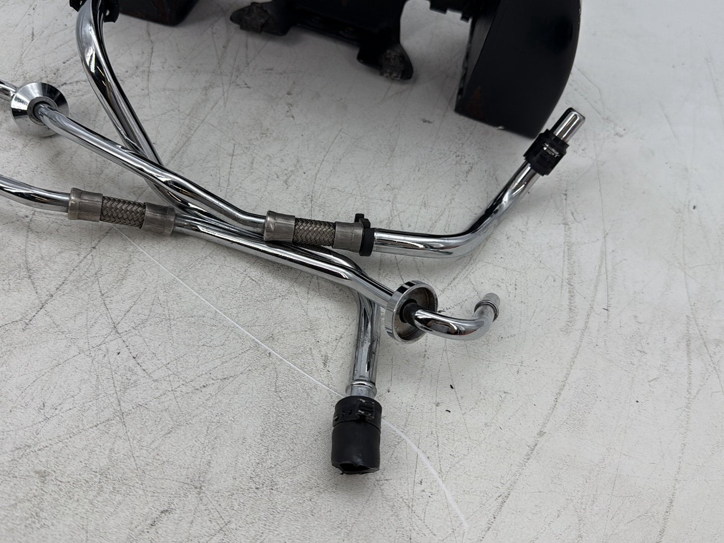 2011 Harley Softail FLSTFB Fat Boy OEM Oil Tank Reservoir Bottle Canister & Dipstick