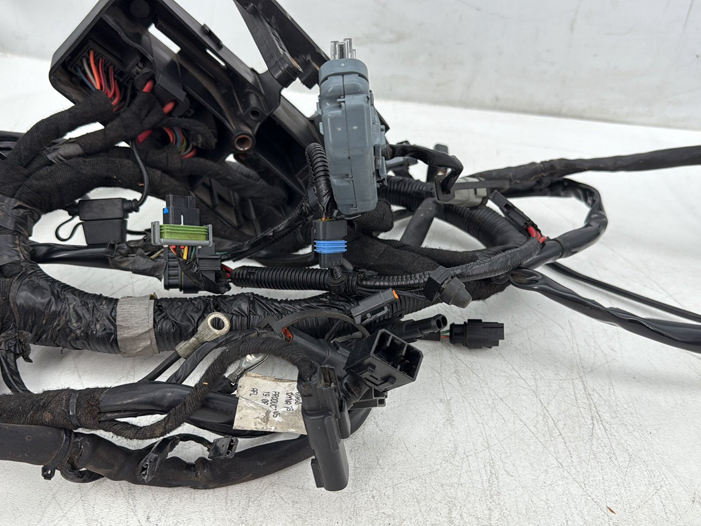 2010 Harley Dyna Fat Bob FXDF OEM Main Wire Wiring Harness Loom