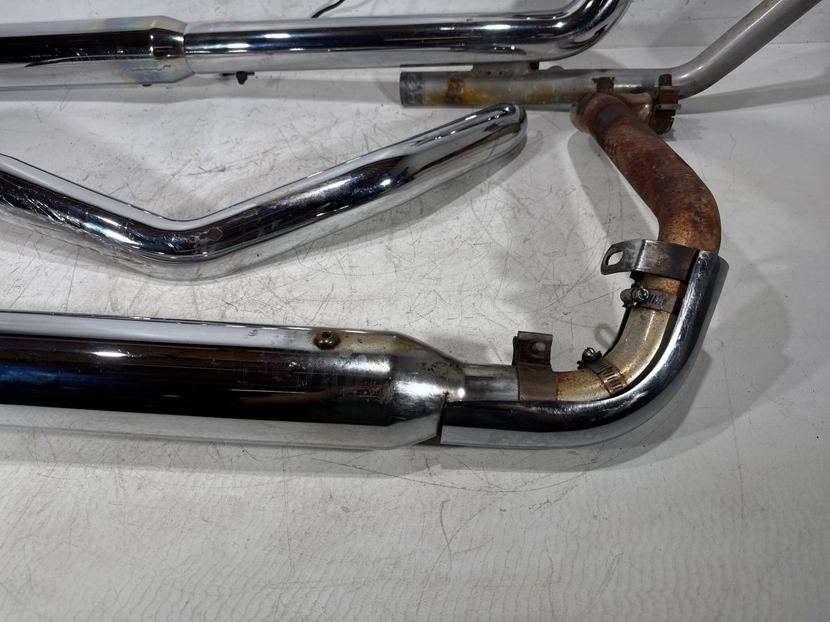 2012 Harley Electra Glide Touring Ultra OEM Exhaust Header Pipes Muffler